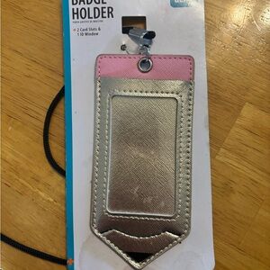 Pen + Gear Pencil-Shaped Badge Holder – Teacher